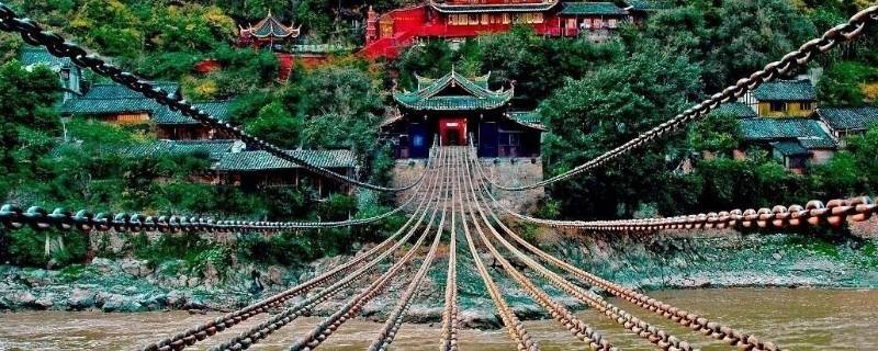 大渡河有几根铁索（大渡河有几根铁索组成）