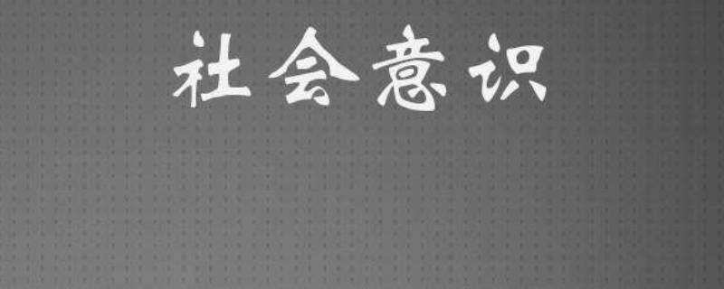 什么是社会意识 什么是社会意识的本质特点