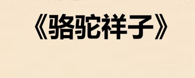 高妈点化祥子怎样赚钱 高妈给祥子出了什么赚钱的主意