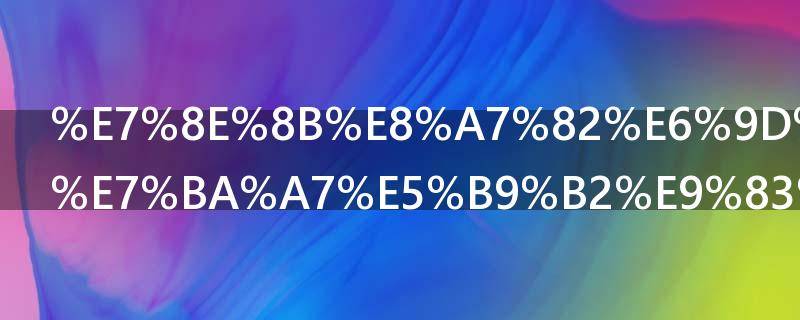 王观松是厅级干部吗 王观松是厅级干部吗