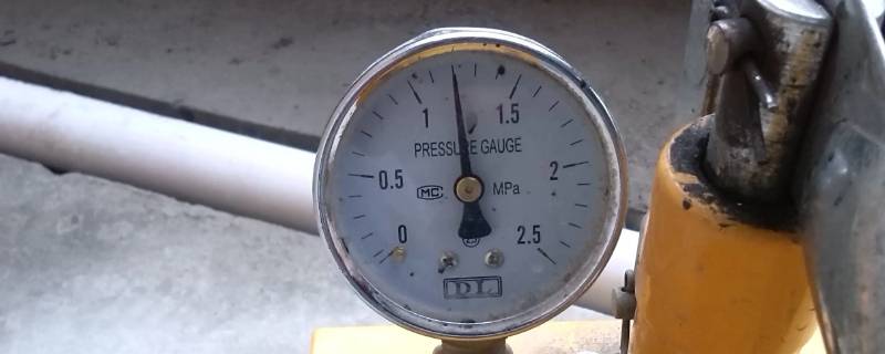 动态水压低于0.1mpa（动态水压0.09mpa）