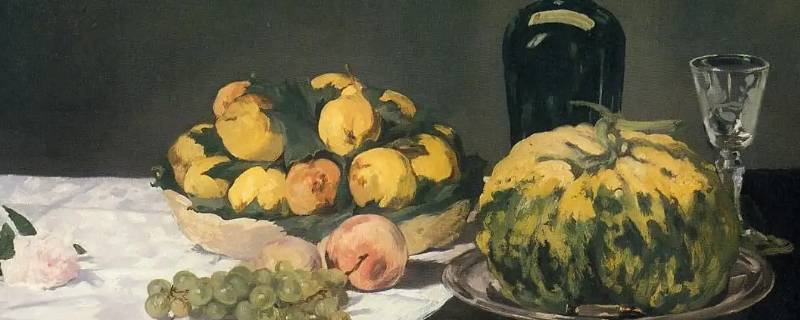 南瓜和桃油画主体物是什么