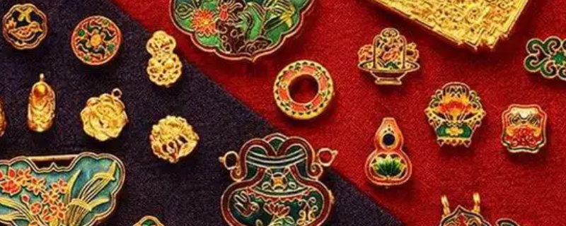 潮宏基珐琅工艺是金子吗（潮宏基国潮珐琅系列）
