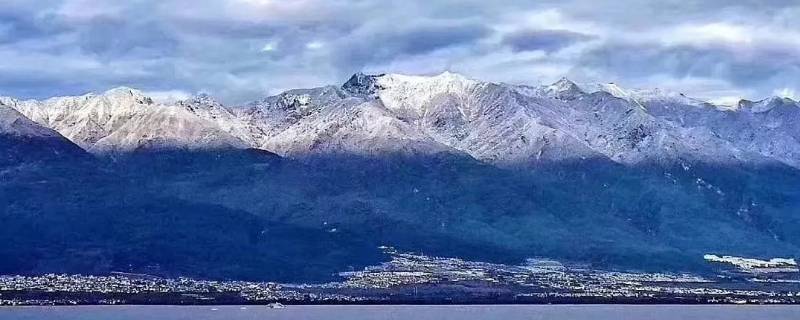 洱海流域山脉朝向 洱海是什么地貌