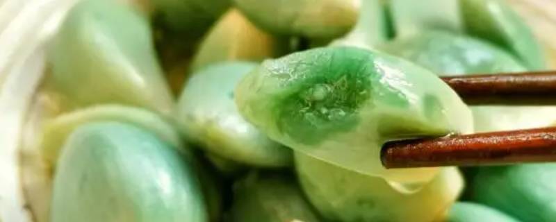 糖蒜变绿是怎么回事（糖蒜变绿是怎么回事儿）