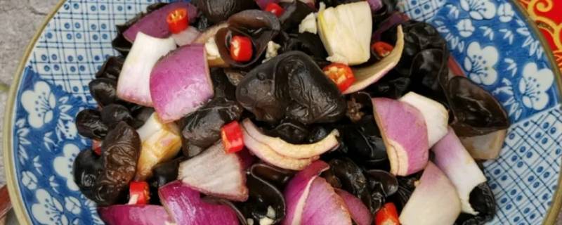 洋葱木耳凉拌窍门（洋葱木耳凉拌窍门图片）