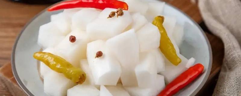 凉白开泡酸萝卜做法（凉白开泡酸萝卜做法用坛子）