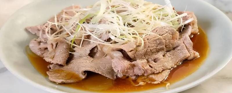 白灼牛肉的做法（白灼牛肉的做法视频）