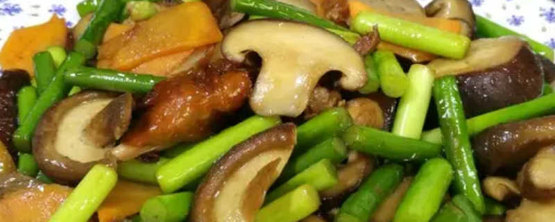 蒜薹和香菇可以一起吃吗 蒜薹和香菇可以一起吃吗早餐