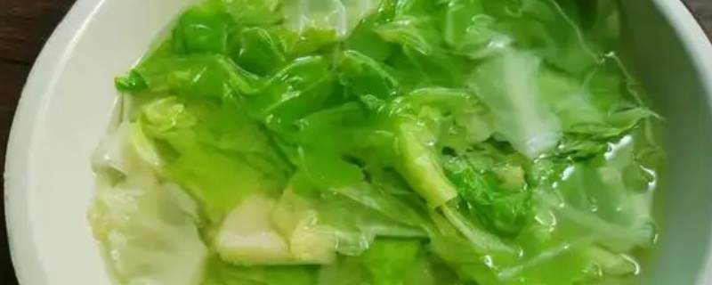 包菜汤的做法 豆腐包菜汤的做法