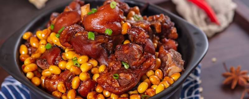 猪蹄适合什么菜一起烧 烧猪蹄和什么食材搭配