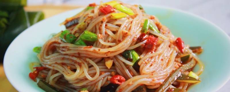 凉拌粉丝窍门（凉拌粉丝的做法窍门窍门）