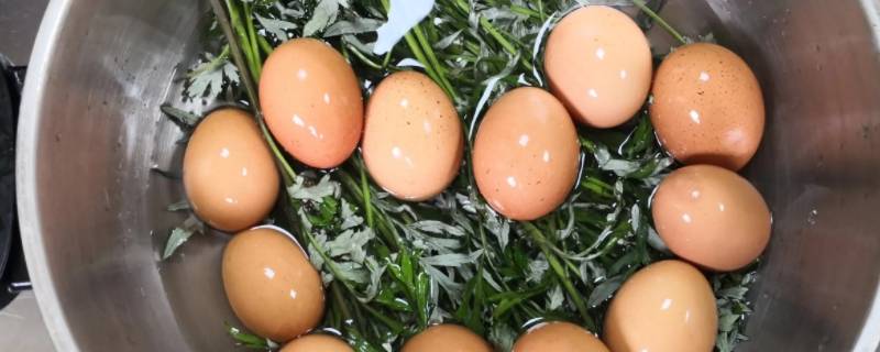 鸭脚艾煮鸡蛋 鸭脚艾煮鸡蛋做法