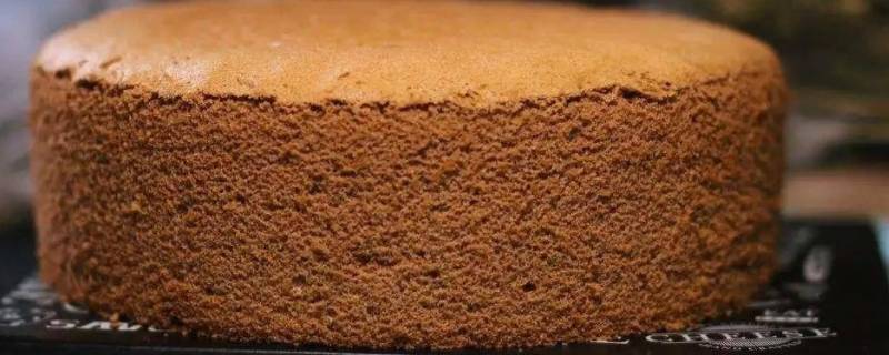 可可粉戚风蛋糕的做法（可可粉戚风蛋糕的做法6寸）