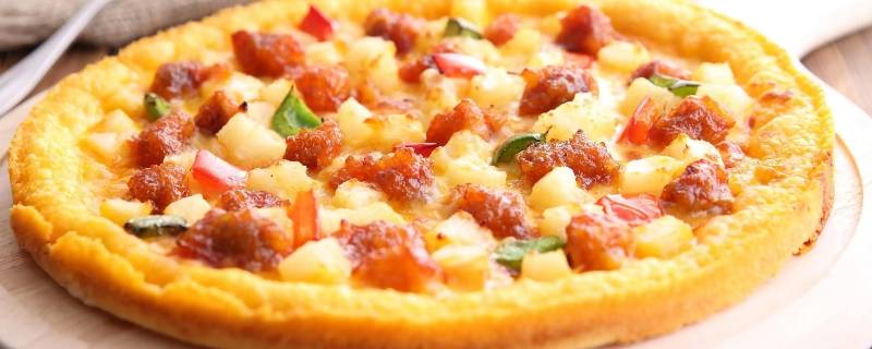 九寸披萨饼皮的做法（九寸披萨饼皮的做法配料）