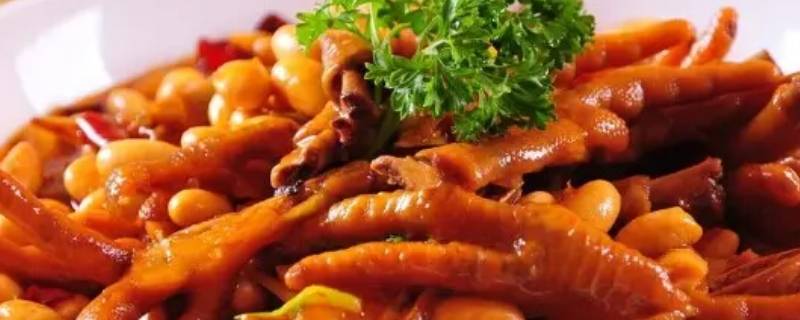 黄豆鸡爪的做法（黄豆鸡爪的做法大全）