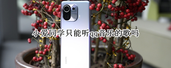 手机小爱同学只能听qq音乐的歌吗 手机小爱同学只能听qq音乐的歌吗