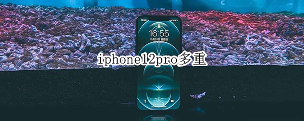 iphone12pro多重（iphone12pro比12重多少）