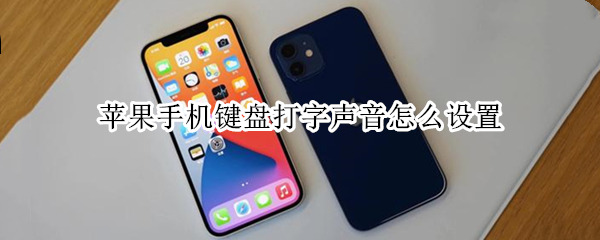 苹果手机键盘打字声音怎么设置（苹果手机键盘打字声音怎么设置关闭）