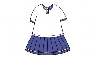 校服怎么画 中国校服怎么画