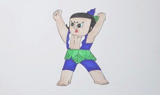 葫芦娃怎么画 葫芦娃简笔画