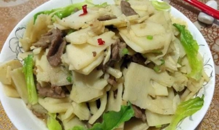 竹笋的做法：肉丝炒竹笋（竹笋炒肉怎么做好竹笋）
