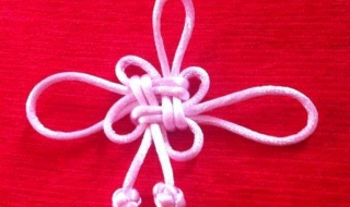 吉祥结怎么编制（吉祥结的编法图）