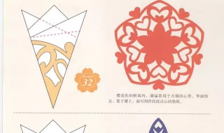 刘立宏一笔字剪纸教程 剪纸家字怎么剪方法