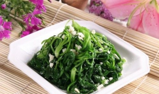 家常菠菜的做法有哪些 家常菠菜的做法大全