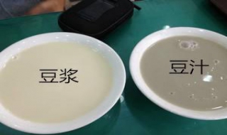 豆汁和豆浆的区别（豆汁和豆浆的区别的营养）