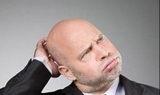 秃顶怎么办 植发一千根的面积照片