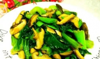 香菇菜心的做法 菜心的做法