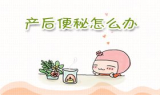 产妇便秘怎么办（产妇便秘怎么办 妙招）