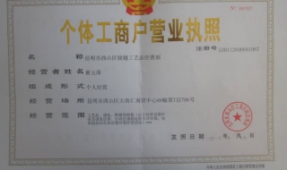 个体工商户营业执照怎么办理（网上怎么申请营业执照）
