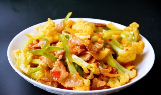 菜花炒肉的做法大全 菜花炒肉的做法大全家常菜做法