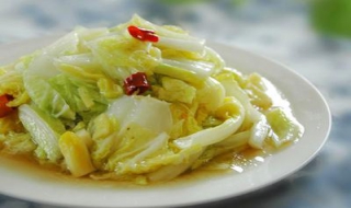 炒白菜的做法（炒白菜的做法视频）