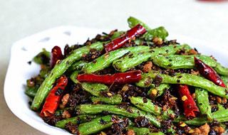 干煸四季豆的做法 干煸四季豆的做法 最正宗的做法视频