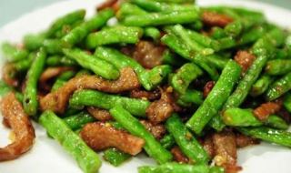 干煸豇豆的做法 干煸豇豆的做法大全