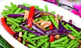 茄子豆角的做法