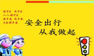 高中学生怎样安全出行（中学生如何安全出行）