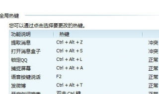 QQ热键冲突怎么办（扣扣热键冲突）