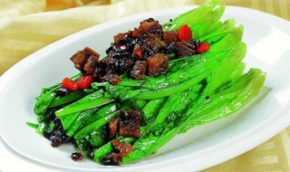 豆豉鲮鱼油麦菜的做法有哪些 豆豉鲮鱼油麦菜的做法步骤