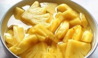 菠萝为什么要用盐水泡（菠萝为什么要用盐水泡多少时间）
