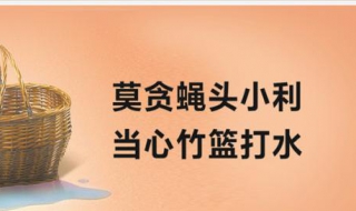 蝇头小利的意思（蝇头小利的意思解释词语）