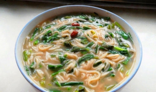 山野菜杂面条配方 山野菜杂面条怎么做