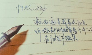 钢笔字行楷练字技巧（钢笔字行楷练字技巧初级）