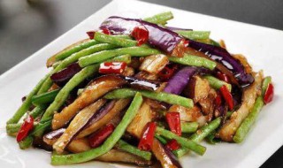 茄子豆角的家常做法（不用油炸茄子豆角的家常做法）