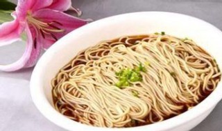 正宗扬州阳春面做法 阳春面的汤汁怎么调