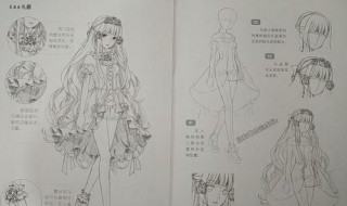 铅笔画萌少女入门教程 萌少女画法铅笔简单
