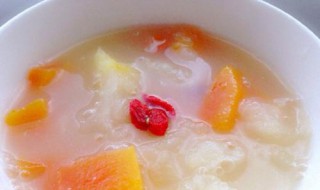 银耳木瓜羹做法大全（银耳木瓜羹的做法）